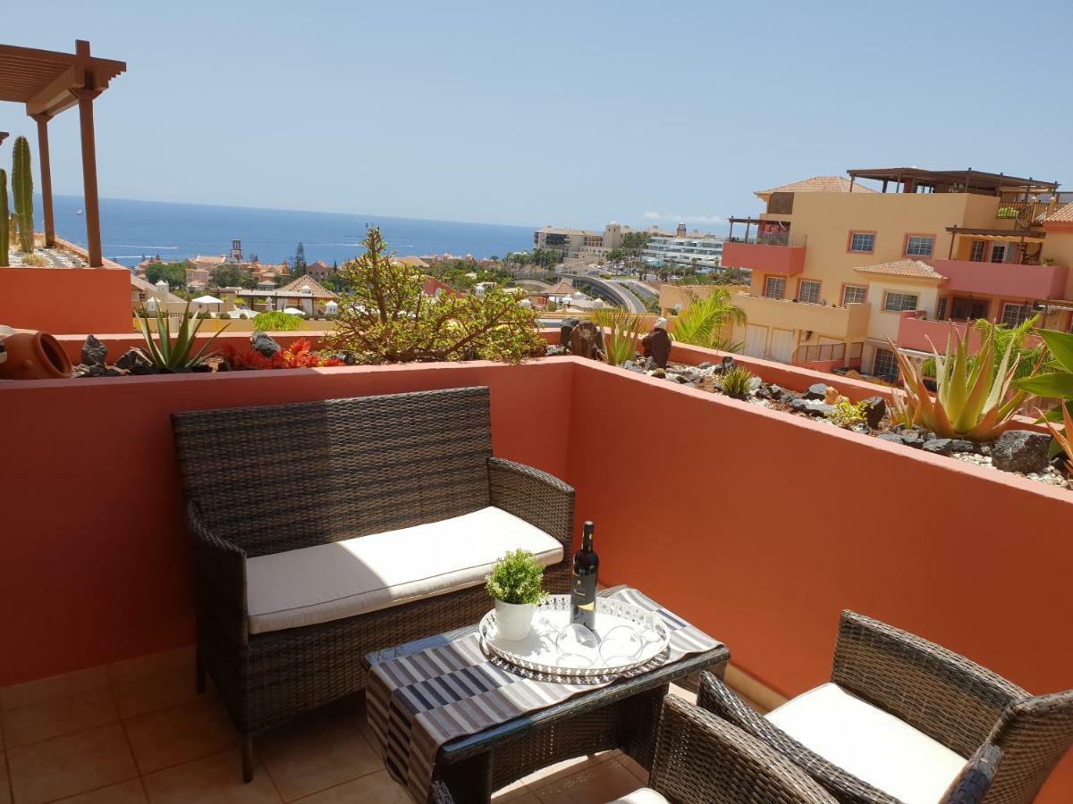 Terrazas Del Duque 2, Terrace, Sea View, Only 300 M To Beach, Heated Pool, Air Conditioning, Wifi Internet, Dishwasher, Washing Machine Costa Adeje  Esterno foto